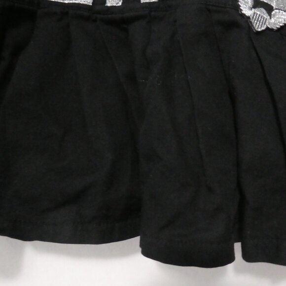 TUZAMA | 130/53 | Black Skirt with Silver Tuzama Lettering | NWOT - Picture 7 of 14